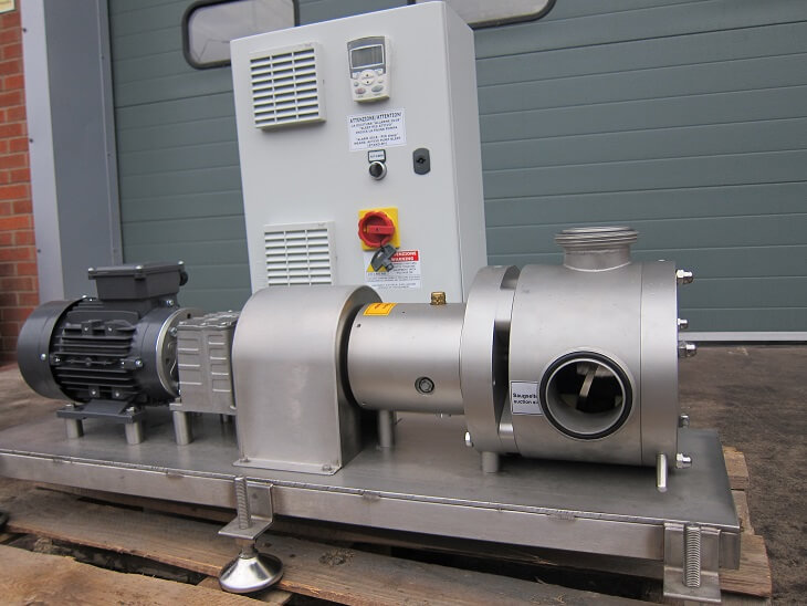Fruit Transfer Pump with Panel